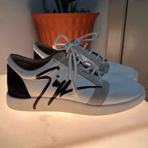 Giuseppe Zanotti  Signature Logo Lace Up Sneakers Shoes 38Eu 7.5 Us